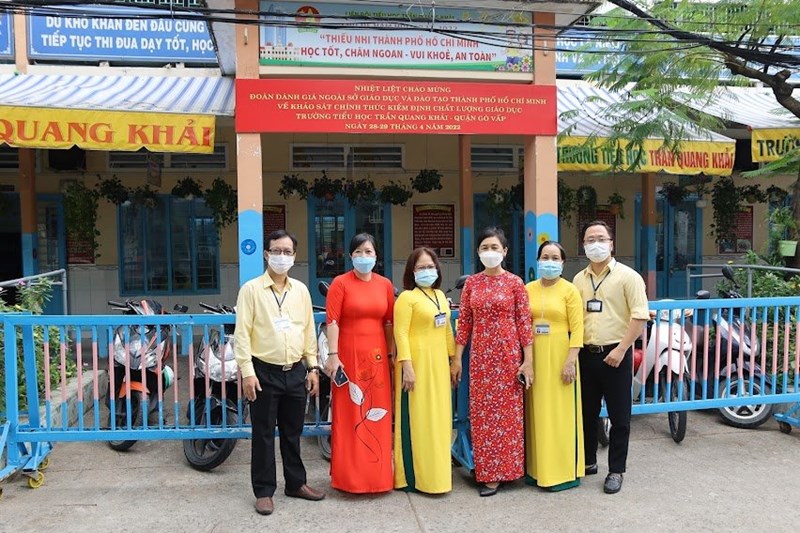 Một số hình ảnh quá trình tự đánh giá năm học 2022